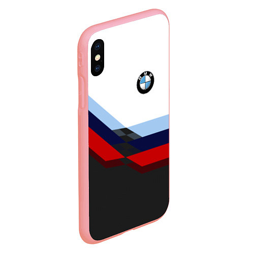 Чехол iPhone XS Max матовый BMW M SPORT / 3D-Баблгам – фото 2