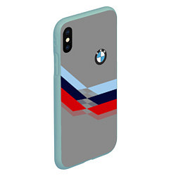 Чехол iPhone XS Max матовый Бмв Bmw 2018 Grey, цвет: 3D-мятный — фото 2