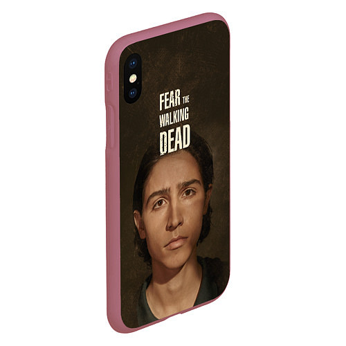 Чехол iPhone XS Max матовый FtWD: Chris Manava / 3D-Малиновый – фото 2