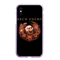 Чехол iPhone XS Max матовый Arch Enemy: Kingdom