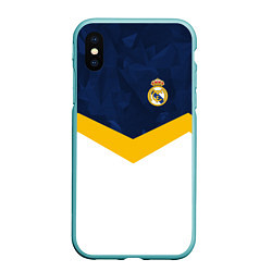 Чехол iPhone XS Max матовый Real Madrid FC: Sport