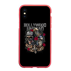 Чехол iPhone XS Max матовый Day of the Dead, HU