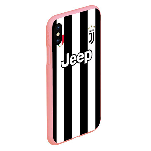 Чехол iPhone XS Max матовый Juventus FC: Higuain Home 17/18 / 3D-Баблгам – фото 2