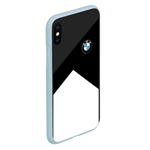 Чехол iPhone XS Max матовый BMW 2018 SportWear 3 / 3D-Голубой – фото 2