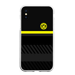 Чехол iPhone XS Max матовый FC Borussia 2018 Original #3