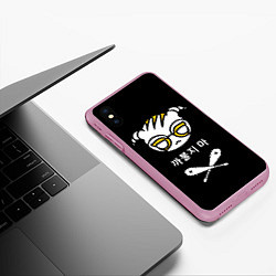Чехол iPhone XS Max матовый Rainbow Six Siege: Dokkaebi, цвет: 3D-розовый — фото 2