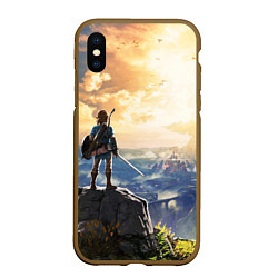 Чехол iPhone XS Max матовый Knight Link