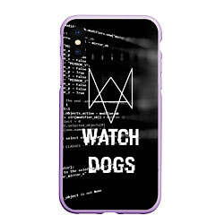 Чехол iPhone XS Max матовый Watch Dogs: Hacker