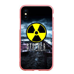 Чехол iPhone XS Max матовый S.T.A.L.K.E.R: Radiation