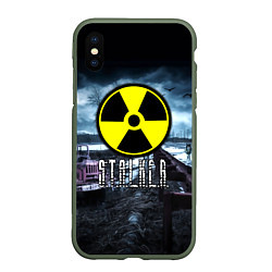 Чехол iPhone XS Max матовый S.T.A.L.K.E.R: Radiation