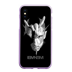 Чехол iPhone XS Max матовый Eminem B&G