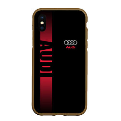 Чехол iPhone XS Max матовый Audi: Black Sport