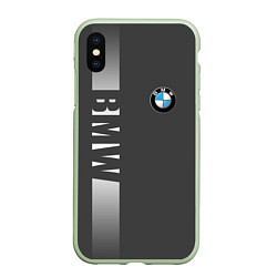 Чехол iPhone XS Max матовый BMW SPORT