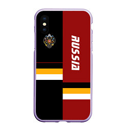 Чехол iPhone XS Max матовый Russian Empire