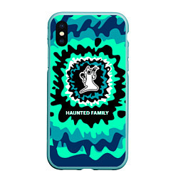 Чехол iPhone XS Max матовый Haunted Family