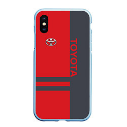 Чехол iPhone XS Max матовый Toyota