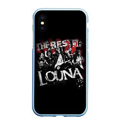 Чехол iPhone XS Max матовый The best of Louna