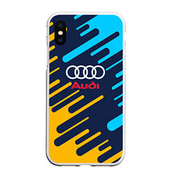 Чехол iPhone XS Max матовый Audi: Colour Sport