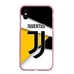 Чехол iPhone XS Max матовый FC Juventus