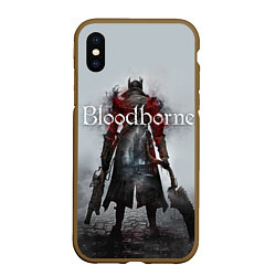 Чехол iPhone XS Max матовый Bloodborne: Hell Knight