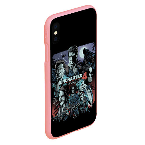 Чехол iPhone XS Max матовый Uncharted 4 / 3D-Баблгам – фото 2