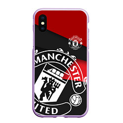 Чехол iPhone XS Max матовый FC Man United: Exclusive