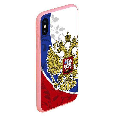 Чехол iPhone XS Max матовый Российская душа / 3D-Баблгам – фото 2