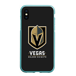 Чехол iPhone XS Max матовый Vegas: Golden Knights