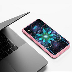 Чехол iPhone XS Max матовый Астральная мандала, цвет: 3D-баблгам — фото 2