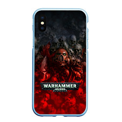 Чехол iPhone XS Max матовый Warhammer 40000: Dawn Of War