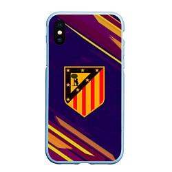 Чехол iPhone XS Max матовый Atletico Madrid