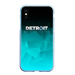 Чехол iPhone XS Max матовый Detroit: Become Human