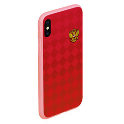 Чехол iPhone XS Max матовый Форма сборной России, цвет: 3D-баблгам — фото 2