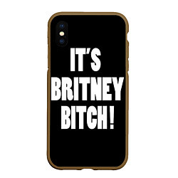 Чехол iPhone XS Max матовый It's Britney Bitch