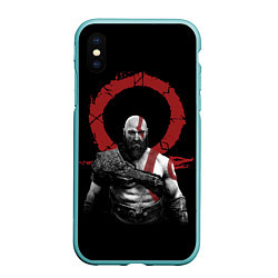 Чехол iPhone XS Max матовый God of War IV