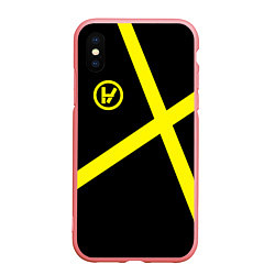 Чехол iPhone XS Max матовый 21 Pilots: Two Roads