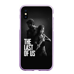 Чехол iPhone XS Max матовый The Last of Us: Black Style