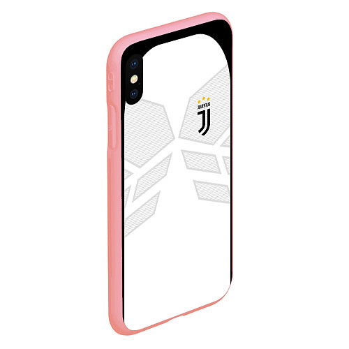 Чехол iPhone XS Max матовый JUVENTUS SPORT / 3D-Баблгам – фото 2