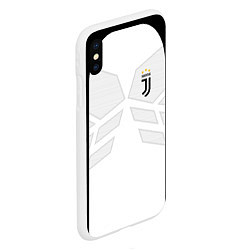 Чехол iPhone XS Max матовый JUVENTUS SPORT, цвет: 3D-белый — фото 2