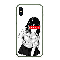 Чехол iPhone XS Max матовый Senpai Style