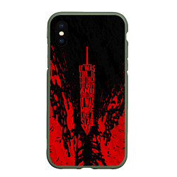 Чехол iPhone XS Max матовый Berserk Sword