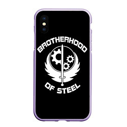 Чехол iPhone XS Max матовый Brothood of Steel