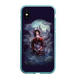 Чехол iPhone XS Max матовый Ahri the Nine-Tailed Fox