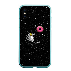 Чехол iPhone XS Max матовый Homer Spaceman