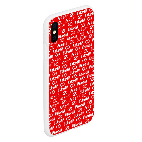 Чехол iPhone XS Max матовый GG ESKETIT / 3D-Белый – фото 2