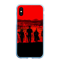 Чехол iPhone XS Max матовый RDR 2: Sunset