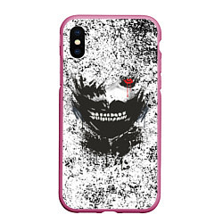 Чехол iPhone XS Max матовый Kaneki Ken: Tokyo Ghoul