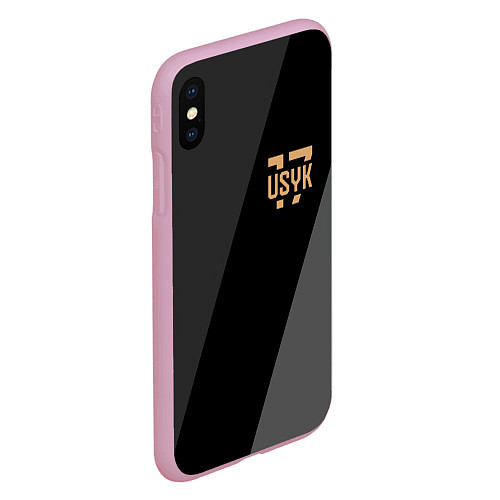 Чехол iPhone XS Max матовый USYK 17 / 3D-Розовый – фото 2