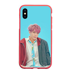 Чехол iPhone XS Max матовый BTS Jungkook