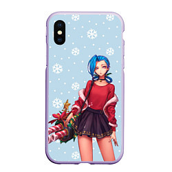 Чехол iPhone XS Max матовый New Year Jinx